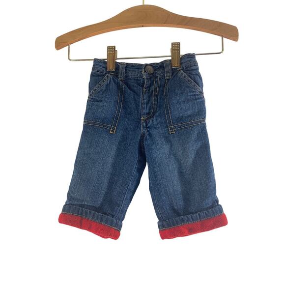OLD NAVY Boy’s Fleece Lined Jeans / Size: 3-6 Months - Picture 1 of 7